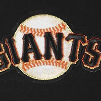 Women's Pro Standard  Black San Francisco Giants Rhinestone Slim Fit T-Shirt