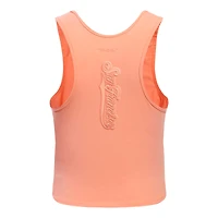 Women's Pro Standard Pink San Francisco Giants Neutral Fitted Racerback Tank Top