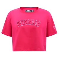 T-shirt court rose Pro Standard des Giants de San Francisco pour femmes