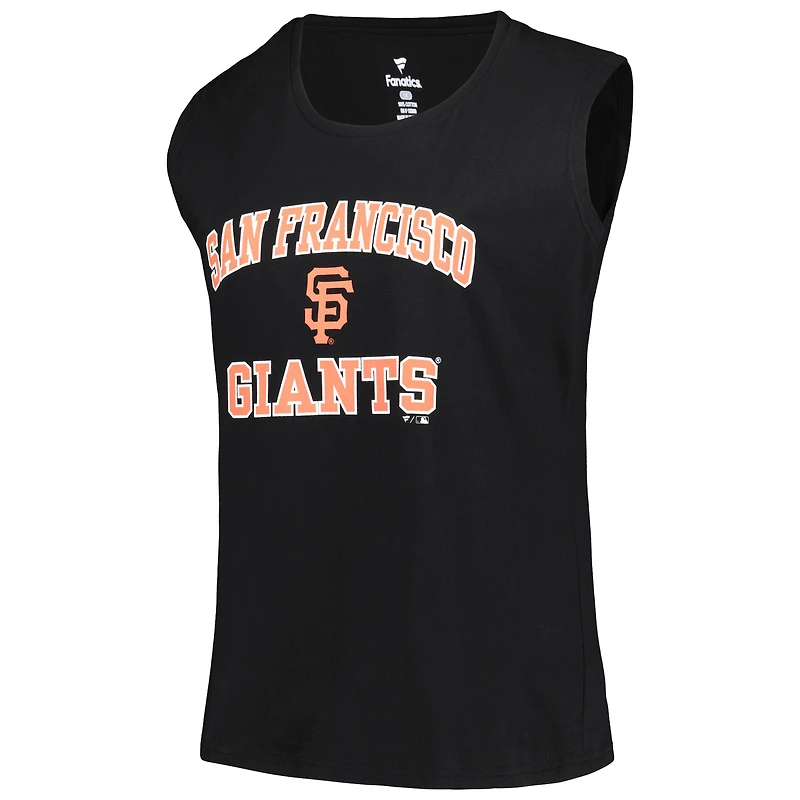 Débardeur taille plus Profile des Giants de San Francisco noir pour femme