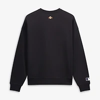 Women's Terez  Black San Francisco Giants Cloud Embossed Sweatshirt