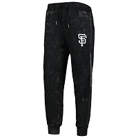 Women's The Wild Collective Black San Francisco Giants Marble Jogger Pants