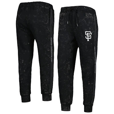 Women's The Wild Collective Black San Francisco Giants Marble Jogger Pants
