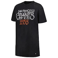 Robe t-shirt pour femme The Wild Collective Giants de San Francisco noire