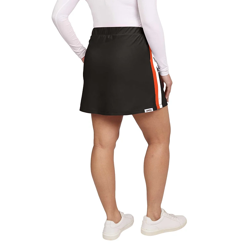 Women's WEAR by Erin Andrews Black San Francisco Giants Stripes Skort