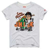 T-shirt graphique tri-blend hommage à Jung Hoo Lee Ash, joueur des Giants de San Francisco, pour jeunes