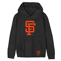 Sweat à capuche rétro noir Mitchell & Ness pour jeunes, avec logo des Giants de San Francisco