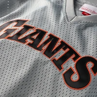 Youth Mitchell & Ness Will Clark Gray San Francisco Giants Cooperstown Collection Mesh Batting Practice Jersey