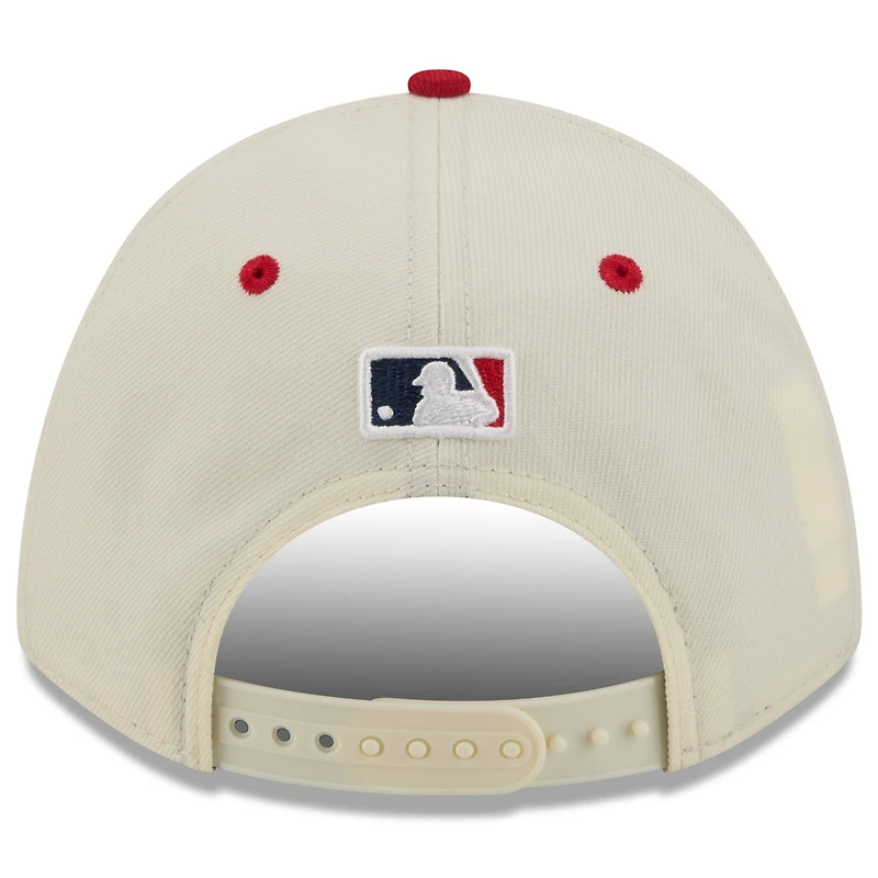 Casquette ajustable New Era crème/rouge San Francisco Giants USA 250 9FORTY M-Crown pour jeunes