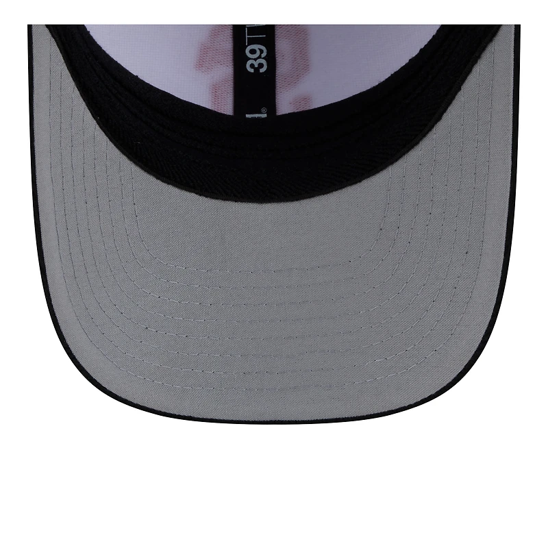 Youth New Era White/Black San Francisco Giants Baseball 39THIRTY M-Crown Flex Hat
