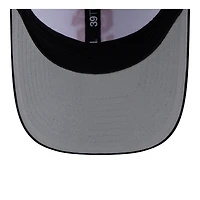 Youth New Era  White/Black San Francisco Giants Baseball 39THIRTY M-Crown Flex Hat