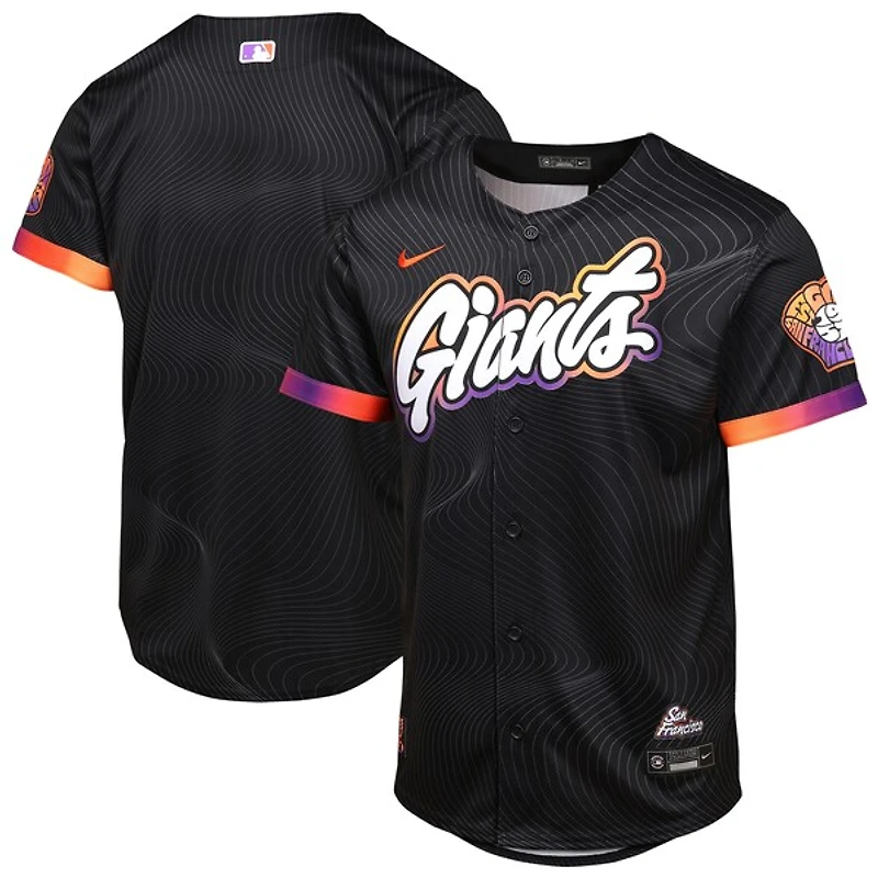 Youth Nike Anthracite San Francisco Giants 2025 City Connect Limited Jersey