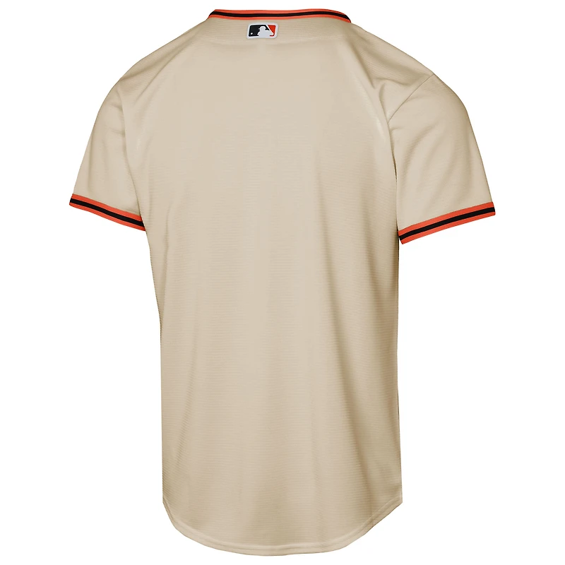 Maillot Nike crème pour jeunes des Giants de San Francisco à domicile