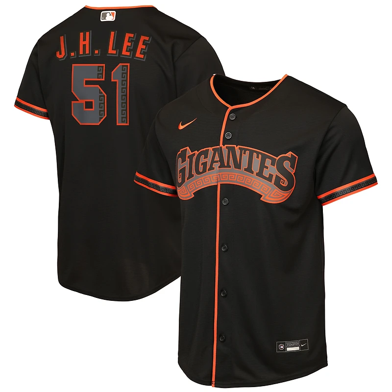 Youth Nike Jung Hoo Lee Orange San Francisco Giants Alternate Replica Jersey