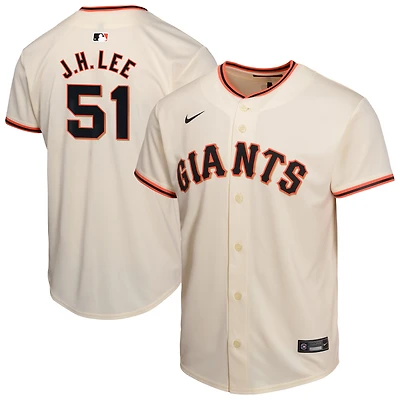 Youth Nike Jung Hoo Lee Cream San Francisco Giants Home Player Game Jersey