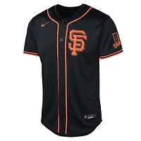 Maillot Nike Rafael Devers noir des Giants de San Francisco pour jeunes, édition limitée