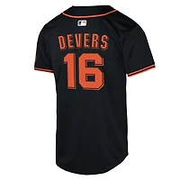 Maillot Nike Rafael Devers noir des Giants de San Francisco pour jeunes, édition limitée