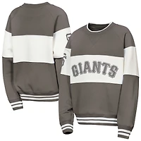 Youth Outerstuff  Gray San Francisco Giants Ultimate Pastels On Base Sweatshirt