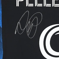 Maillot adidas bleu/noir dédicacé Amahl Pellegrino des San Jose Earthquakes, numéro 9, utilisé lors du match, saison 2024 de la MLS - Taille M