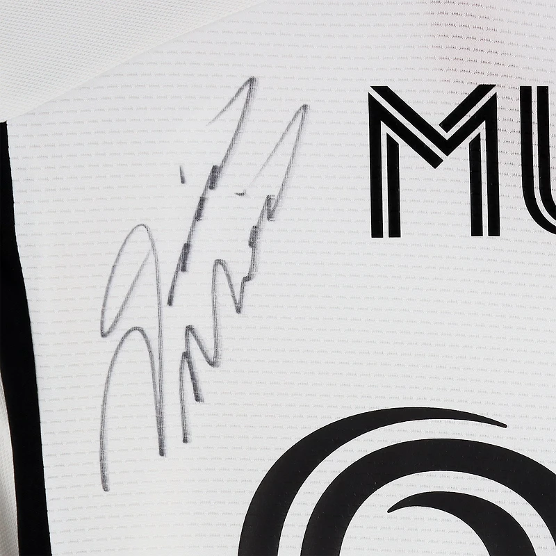 Maillot adidas blanc dédicacé Daniel Munie des San Jose Earthquakes, numéro 24, utilisé lors du match, saison 2024 de la MLS - Taille L