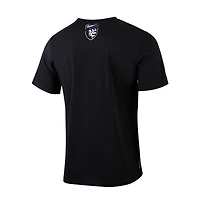T-shirt décontracté noir pour homme, motif sportif, Suède, San Jose Earthquakes, jour de match