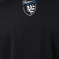 T-shirt décontracté noir pour homme, motif sportif, Suède, San Jose Earthquakes, jour de match