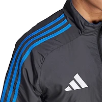 Men's adidas Black/Blue San Jose Earthquakes 2025 Anthem Reversible Full-Zip Jacket