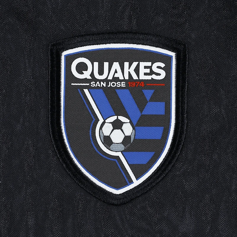 Men's adidas Black San Jose Earthquakes 2023 Replica Goalkeeper Jersey