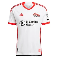 Men's adidas Cristian Espinoza White San Jose Earthquakes 2025 The 50 Kit Authentic Player Jersey
