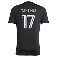 Maillot de joueur réplique tête d'affiche San Jose Earthquakes 2025 noir adidas Josef Martinez pour homme