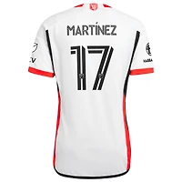 Maillot de joueur authentique adidas Josef Martinez pour homme, blanc, San Jose Earthquakes 2025 The 50 Kit