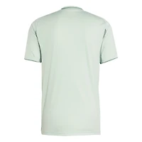 Men's adidas Light Green San Jose Earthquakes 2025 One Planet Pre-Match Top