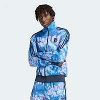 Veste de survêtement zippée adidas Originals bleue San Jose Earthquakes 2026 Grateful Dead pour homme