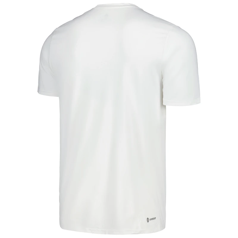 Men's adidas White San Jose Earthquakes 2024 Jersey Hook AEROREADY T-Shirt