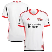 Maillot authentique adidas San Jose Earthquakes 2025 The 50 Kit pour homme Blanc