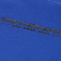 T-shirt bleu décontracté pour hommes, San Jose Earthquakes Street Heavy