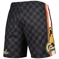 Men's Mitchell & Ness Black San Jose Earthquakes City Mesh Shorts