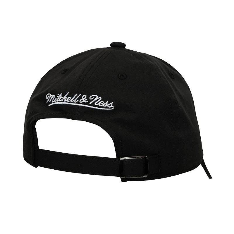 Casquette ajustable noire à bride arrière parfaite Mitchell & Ness pour homme, San Jose Earthquakes