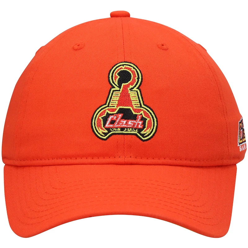 Men's Mitchell & Ness Orange San Jose Clash Adjustable Hat