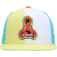 Mitchell & Ness pour homme Blanc San Jose Earthquakes Jersey Hook Snapback Hat