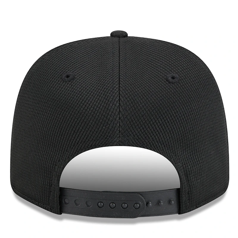 Casquette extensible à boutons-pression New Era noire San Jose Earthquakes 2025 Jersey Hook 9SEVENTY pour homme