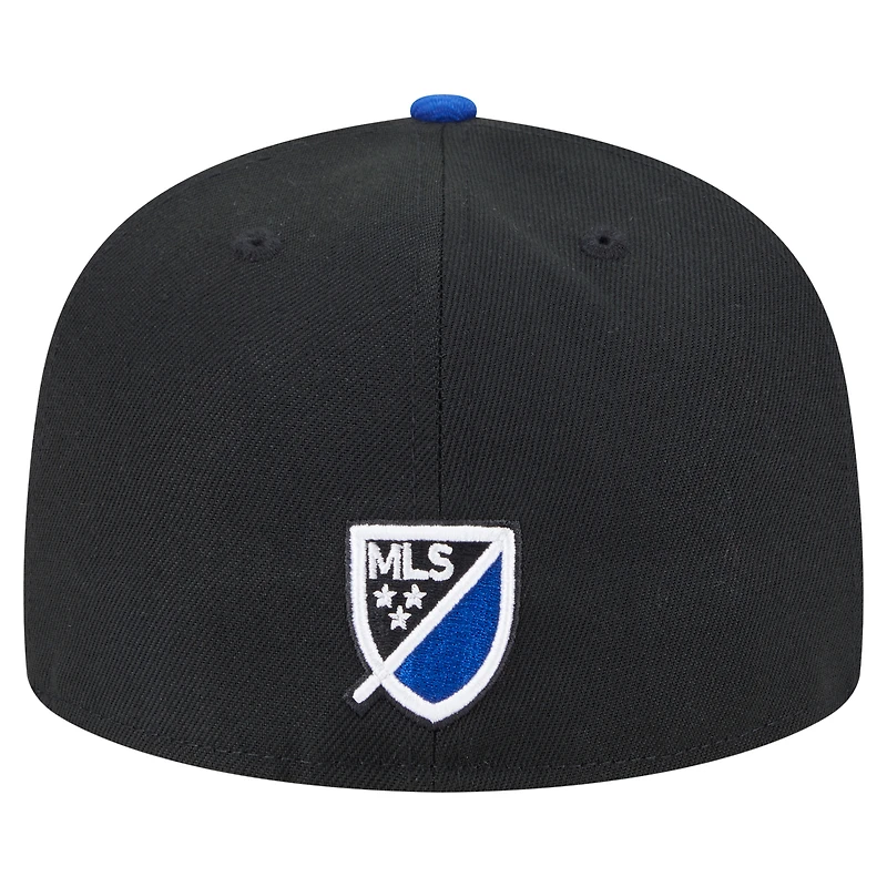 Casquette ajustée San Jose Earthquakes 2025 Kickoff 59FIFTY noire New Era pour homme
