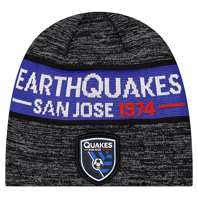 Bonnet noir San Jose Earthquakes Kickoff 2025 pour homme de New Era