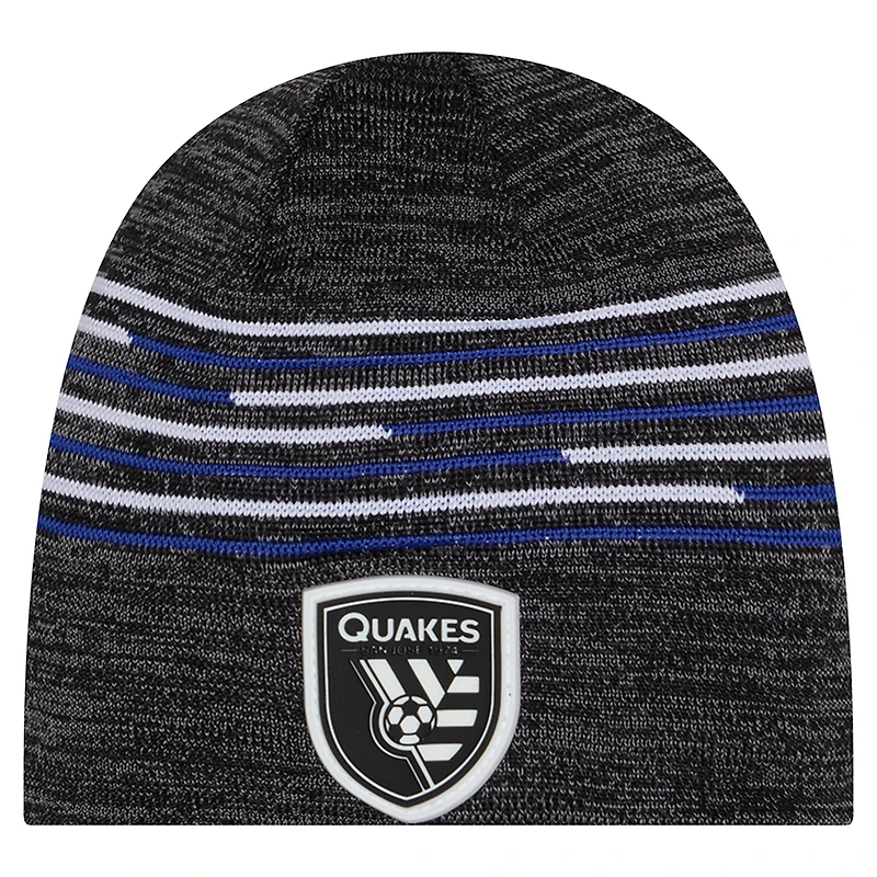 Men's New Era Black San Jose Earthquakes 2026 Kickoff Knit Hat