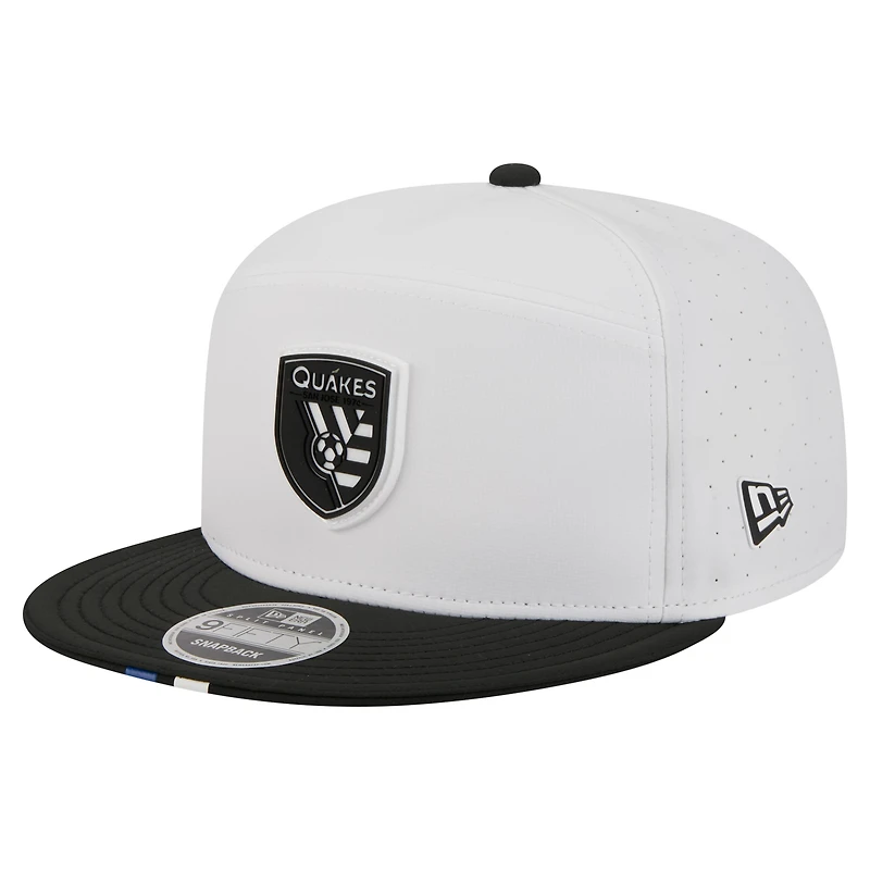 Men's New Era  Black San Jose Earthquakes 2026 MLS Kick Off 9FIFTY Snapback Hat