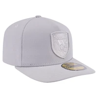 Casquette ajustée A-Frame 59FIFTY grise New Era pour homme, coloris San Jose Earthquakes