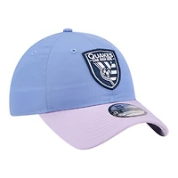 Casquette ajustable New Era bleu clair San Jose Earthquakes 2026 Jersey Hook 9TWENTY pour homme