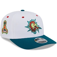 Casquette extensible New Era 9SEVENTY blanche/verte pour homme, San Jose Earthquakes 2025