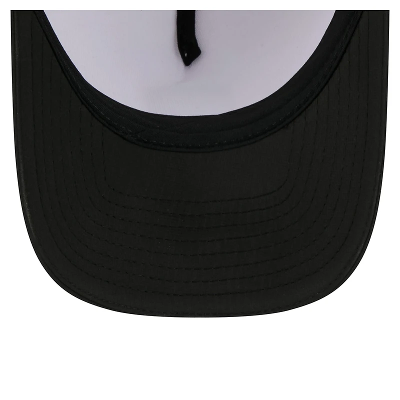 Casquette New Era blanche pour homme San Jose Earthquakes, lancement MLS 2026, modèle 9FORTY M-Crown à monture ajustable.