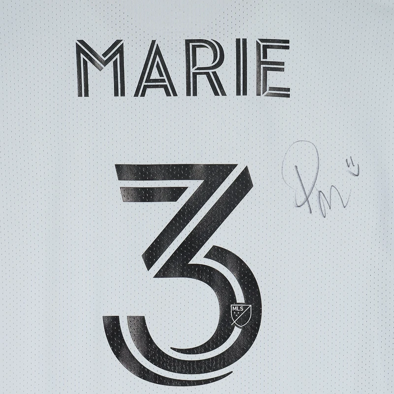Maillot gris dédicacé #3 de Paul Marie San Jose Earthquakes pour la saison 2023 de la MLS